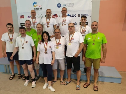 Înotătorii CSM-ului s-au remarcat la Naţionalele masters