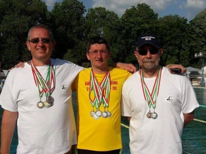 Înotătorii masters ai CSM-ului, medaliaţi în Ungaria