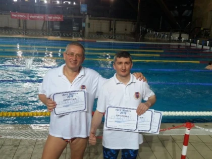 Înotătorii masters s-au remarcat la Belgrad şi Budapesta