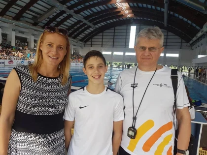 Înotătorul Rad Lucas e vicecampion naţional de cadeţi
