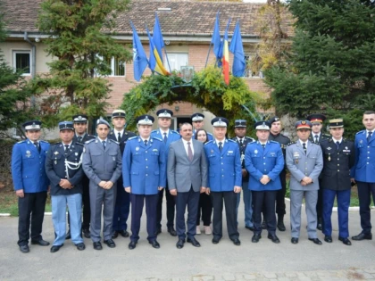 Inspectoratul de Jandarmi Arad, vizitat de ofițeri din mai multe țări