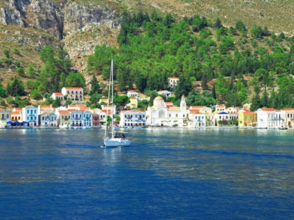 Insula din Grecia liberă de Covid, unde toți locuitorii au fost vaccinați