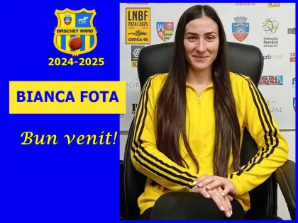 Internaționala Bianca Fota întărește FCC UAV Arad