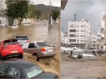 Inundaţii fără precedent în Arabia Saudită