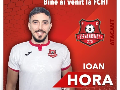Ioan Hora a ajuns la FC Hermannstadt, făcând echipă cu alţi doi foşti utişti