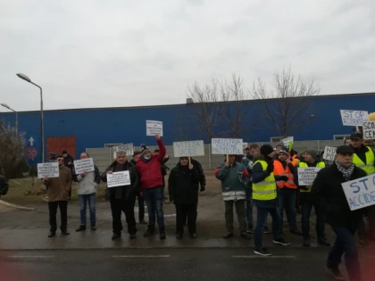 Ioan Marin Crișan, alături de locuitorii din Gai la protestele privind centura din zona industrială N-V