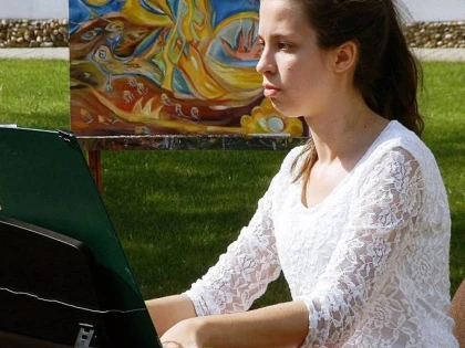 Ioanita Mihalycsek și pasiunea nemărginită pentru pian