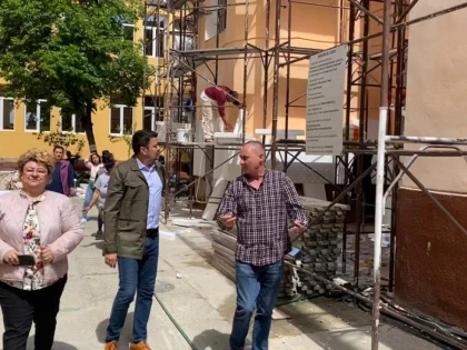 Ionel Bulbuc (CJ Arad): „Lucrările la Liceul Special „Sfânta Maria” au avansat considerabil”