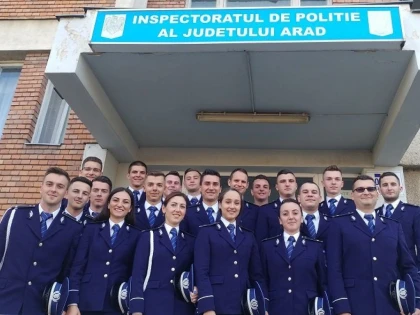 IPJ Arad are încă 20 de agenți de poliție