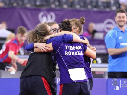 Irina Rus e campioană europeană la tenis de masă!