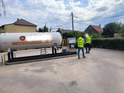 ITM Arad a demarat controale la stațiile de distribuție a carburanților auto de tip GPL