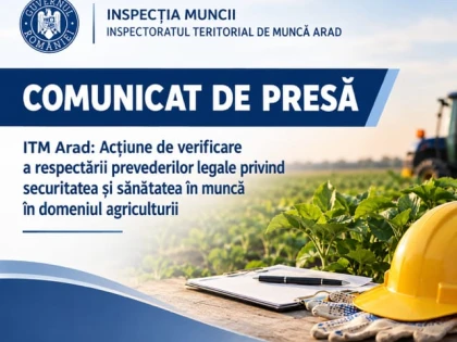 ITM Arad a verificat firmele din agricultură