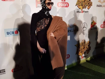 Iulia Albu, de nerecunoscut la gala Media Music Awards 2017