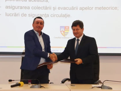 Iustin Cionca: „Avem 17 șantiere deschise în județ, începem lucrările pe Sânpetru German-limită județ Timiș, din fonduri europene!”