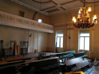 Iustin Cionca: ,,Avem proiectul tehnic pentru restaurarea Sălii „Iuliu Maniu”, din Palatul Comitatului”