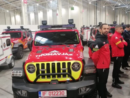Iustin Cionca: „Salvamont Arad a primit echipament de ultimă generație”