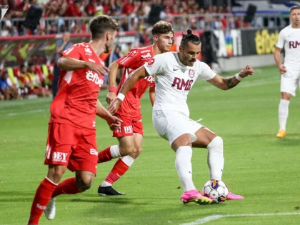 Jale și furtună la Arad! UTA e încă „strâmbă”, iar CFR Cluj a profitat de cadourile făcute (FOTO)