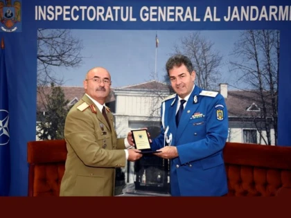 JANDARMERIA ROMANA SI STATUL MAJOR AL FORTELOR TERESTRE COOPEREAZA IN DOMENIUL FORMARII CONTINUE A PERSONALULUI