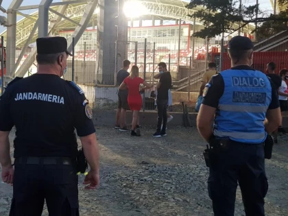Jandarmii arădeni vor asigura ordinea publică la meciul AFC UTA Arad - CSM Politehnica Iași
