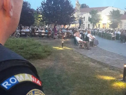Jandarmii arădeni vor fi la datorie și de Sfânta Maria