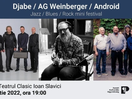 Jazz/Blues/Rock - mini-festival de muzică la Compania de Teatru „Aradi Kamaraszínház”