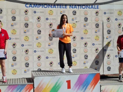 Jessica Ianțoc este campioană națională de junioare. Pistolara de la CSM Arad a mai țintit și un argint