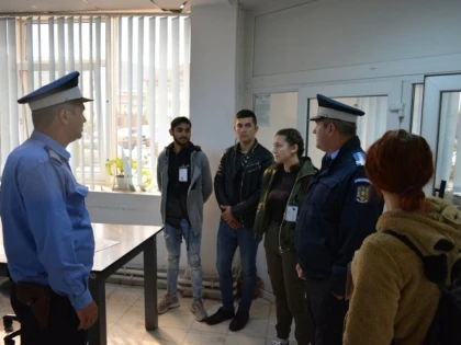 Job Shadow Day, la Jandarmeria Arad