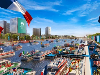 Jocurile Olimpice de la Paris vor fi deschise de o ceremonie grandioasă, pe fluviul Sena