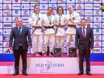 Judoka Amelia Paven a luat argintul cadetelor, la Cupa Europeană de la Koper (FOTO)