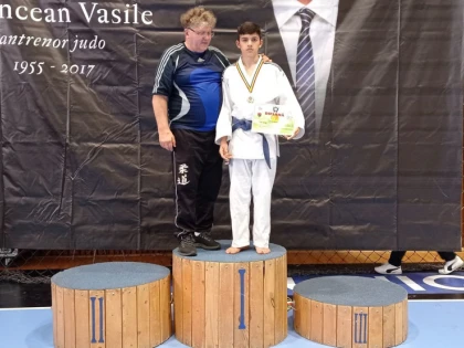 Judoka arădean Alin Tincu, medaliat cu aur la a 17-a ediţie a Cupei Nordului! (FOTO)
