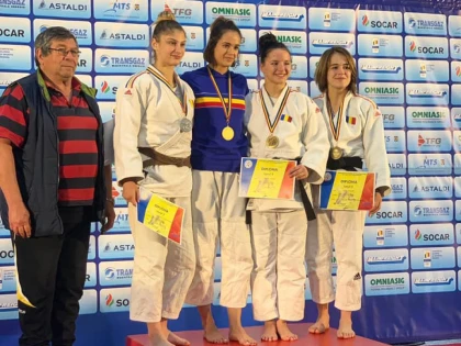 Judoka arădeană, dublă medaliată cu aur la Cupa României