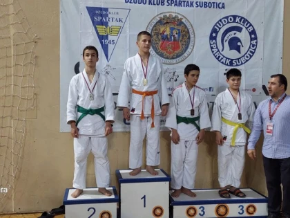 Judoka CSM-ului arădean, pe tatami la Subotica. Alin Tincu a urcat pe podium