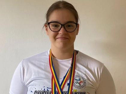Judoka Daria Tudorache, medalie de bronz la Cupa Europei!