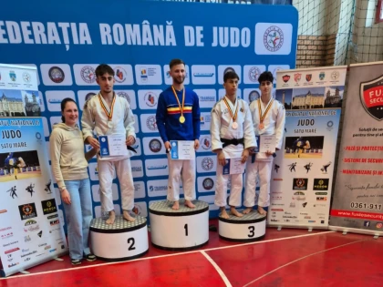 Judoka de la CSM Arad au obținut trei medalii de bronz la Naționalele de tineret (FOTO)