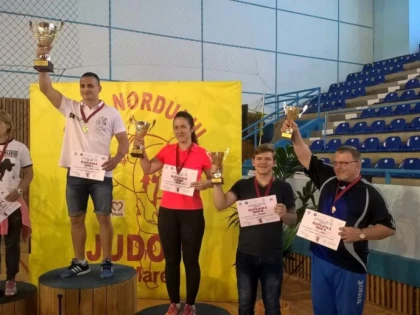 Judoka de la CSM Arad, pe podium la Cupa Nordului