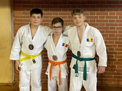 Judoka de la CSȘ Gloria Arad au urcat pe podium la “Spartan Kup”