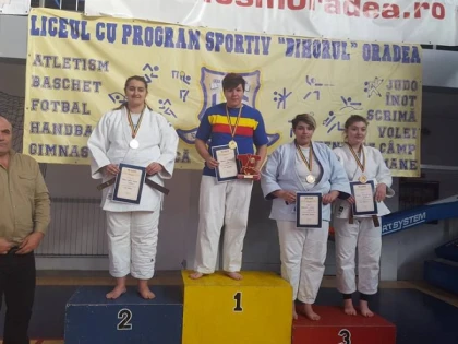 JUDOKA DIANA TOMUȚ A CUCERIT ARGINTUL NAȚIONAL LA TINERET