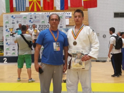 JUDOKA MARC BOLDIS A CUCERIT BRONZUL LA CAMPIONATELE BALCANICE