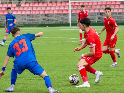 Juniorii Academiei UTA au scos doar un punct din 12 posibile în duelurile cu FCSB