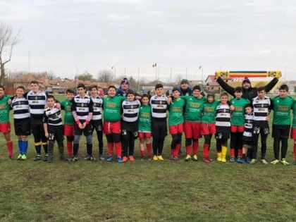Juniorii arădeni se remarcă în circuitul de minirugby
