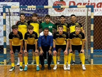 Juniorii șimăndani au debutat cu un eșec în grupa din Liga Elitelor la futsal