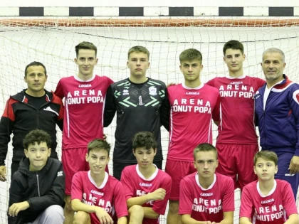 Juniorii Şimandului au câştigat seria a patra din campionatul U19 la futsal