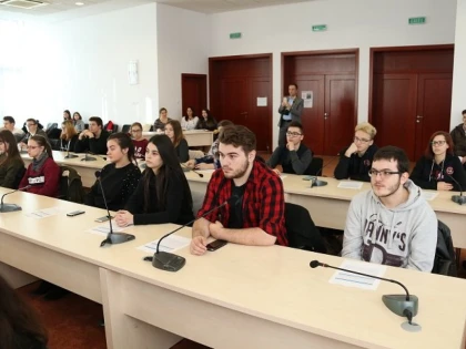Jurnalistul Grigore Cartianu,  la Consiliul Judeţean Arad