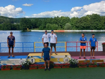 Kaiaciștii de la CSM Arad au obținut trei medalii la Naționalele de viteză pentru cadeți și juniori (FOTO)