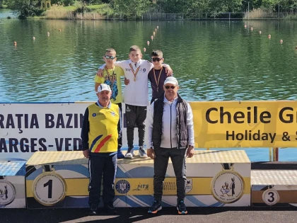 Kaiaciștii Gloriei Arad au urcat de șase ori pe podiumul național al juniorilor (FOTO)