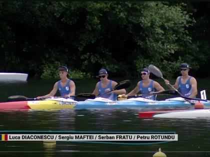 Kaiacistul arădean Șerban Andrei Fratu a concurat la Europenele de juniori și tineret