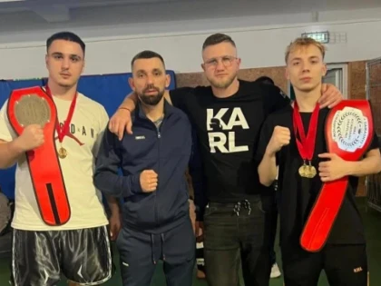 Kickboxerii de la Blitz Team Arad s-au remarcat la prima competiție a anului