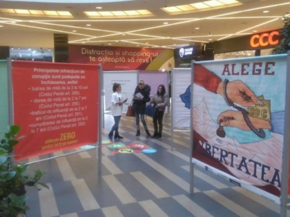„Labirintul Anticorupție“ a poposit timp de două zile la Arad