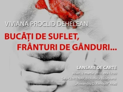Lansare de carte la Biblioteca Județeană Arad