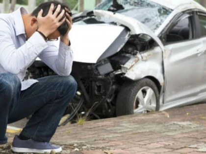 Lașitate! A fugit de la locul accidentului, dar a fost găsit la scurt timp de polițiștii din Șiria